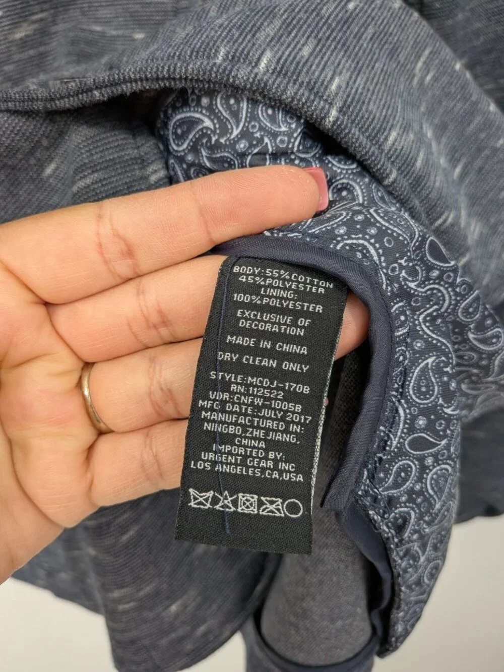 Civil Society material cotton